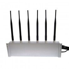 China Signal jammer | High Power 6 Antenna 3G Phone 315MHz 433MHz Remote Control Jammer