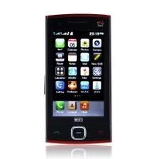 A1000 WiFi TV Dual Sim Card Quad Band Dual Camera Flat Touch Screen Cell Phone 