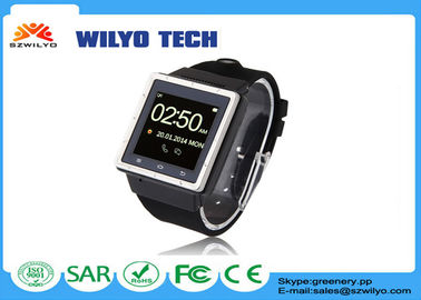 1.54 Inch Smart Watches Android Single Sim Card Gps 2Mp Black Android 4.4 WS06